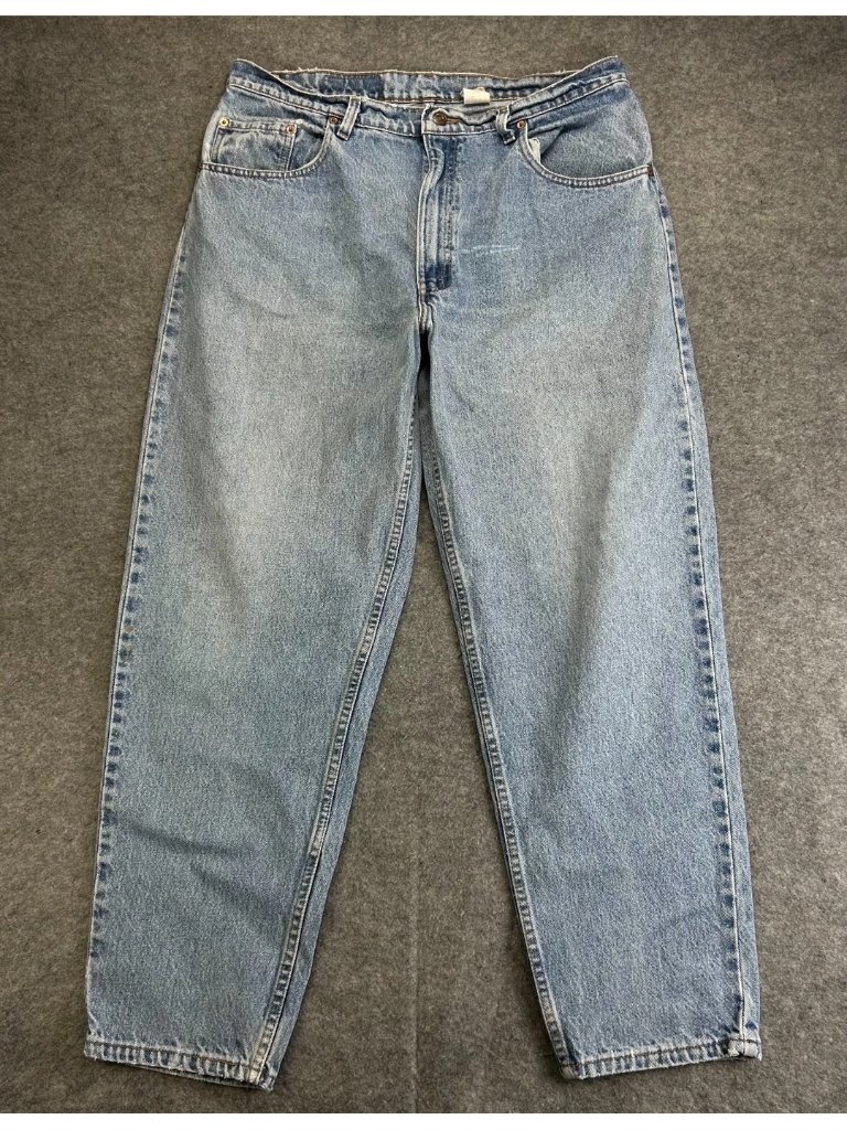 Vintage Levi's 560 Tapered Leg Jeans Mens 36x30 Blue Denim Loose-Fit Made In Usa